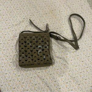 Universal Thread Olive Woven Crossbody Bag